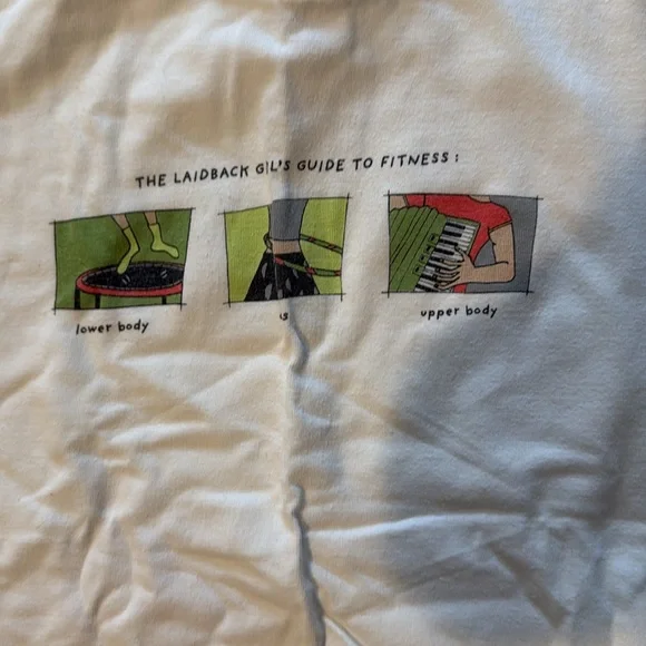 Freestyle White Short Sleeve Tee-Athletic EUC - Picture 2 of 3